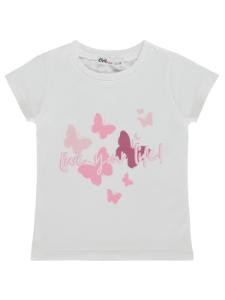 Picture of Girls T-Shirt 2-5 Years Off White - Package